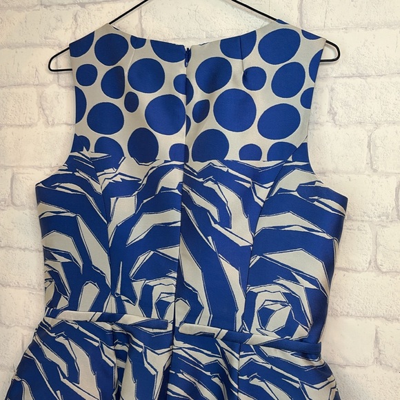 Teri Jon Dress Size 8 Beautiful Summer Silk Blend - Picture 9 of 12